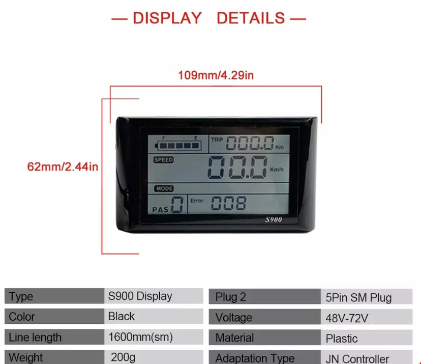 SW900 Display Unit