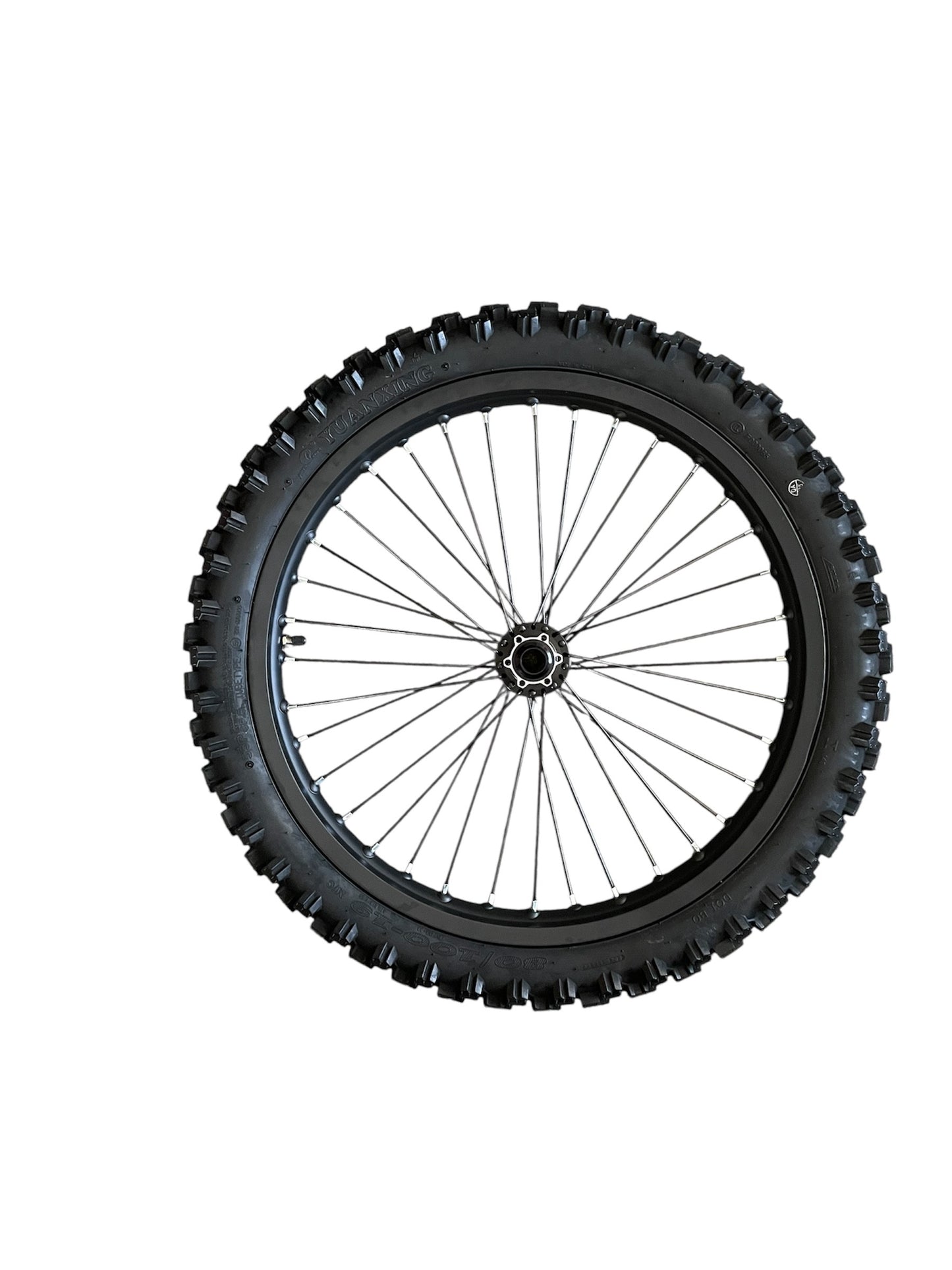 19 inch Electric Enduro Motorcycle Wheel Set, 5000W Hub Motor, Front and Rear Wheel Set