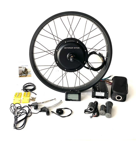 26'' x 4'' 3000w  Fat Rear Wheel  Kit (170mm or 190mm Dropout)
